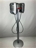 New RCA Drive-In Movie Speaker Set Plus Silver Powder Coated Metal Pole & Base