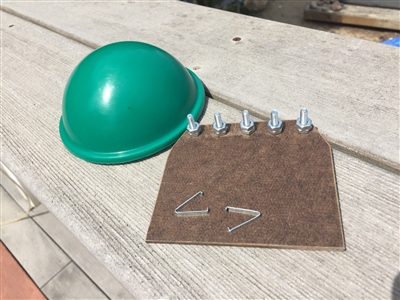 Simplex Drive In Movie Speaker Junction Box Dome-Clips-Circuit Board Repair Kit