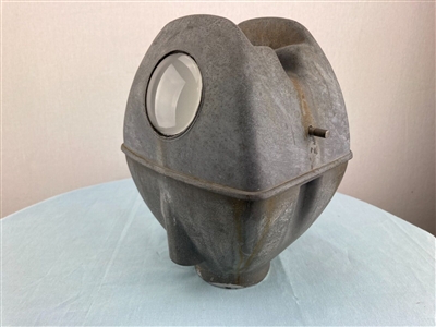1950s Patina Skowhegan Maine Frost White Eye Alien COOP Drive-In Movie Speaker Junction Box