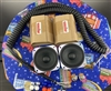 Curly Cord Do It Yourself Drive-In Speaker Restoration Kit With Choice of Red Black or Chrome Knobs