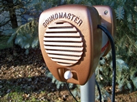 Restored 1960s Bronze Hammertone Sound Master Drive-In Movie Speaker Set