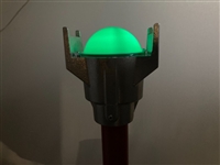 Simplex Drive-In Movie Speaker Replica Junction Box With Green NOS Dome & Light Kit