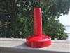 Detroit Diecast Red Powder Coated Mini Table Top Drive-In Movie Speaker Metal Pole And Base