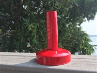 Detroit Diecast Red Powder Coated Mini Table Top Drive-In Movie Speaker Metal Pole And Base
