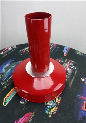 Detroit Diecast Red Powder Coated Mini Table Top Drive-In Movie Speaker Metal Pole And Base