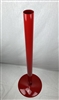 Detroit Diecast Traditional Full Size Powder Coated Glossy Red Drive-In Movie Speaker Metal Pole And Base