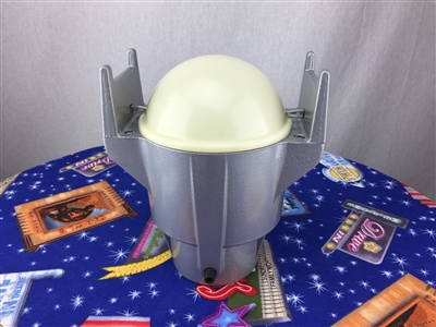 1950 Restored Silver Simplex Drive-In Movie Speaker Junction Box With White Dome